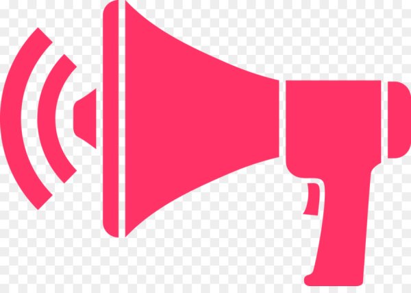 Громкоговоритель рупорный значок