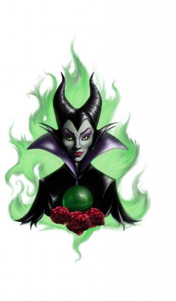 Малефисента зеленая магич