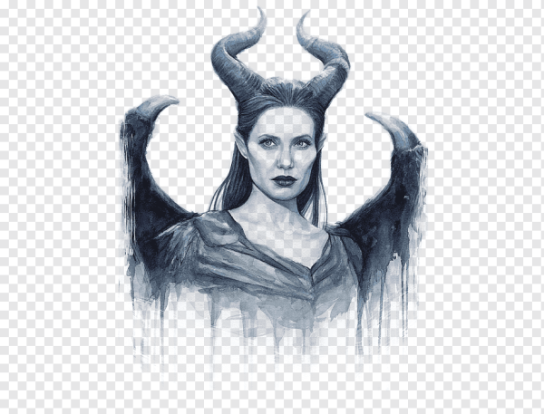 Малефисента рога Анджелина Джоли