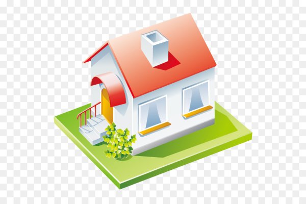 Значок дом с участком