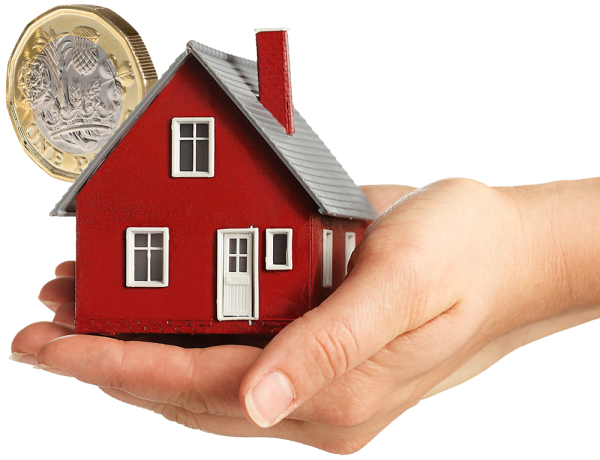 Ипотека на белом фоне