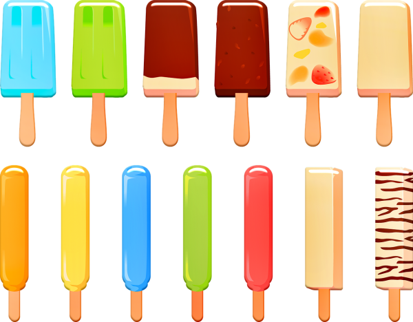 Фруктовый лед эскимо