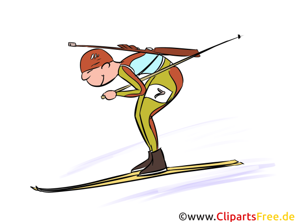 Изображение биатлониста