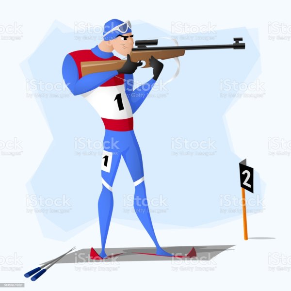 Биатлон мультяшный