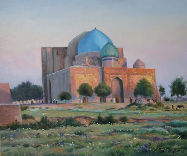 Туркестан мечеть Ходжа Ахмет Яссауи