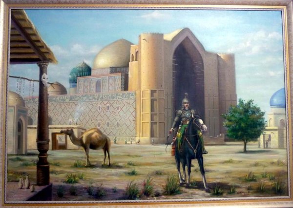 Купол мавзолея Ахмеда Ясави