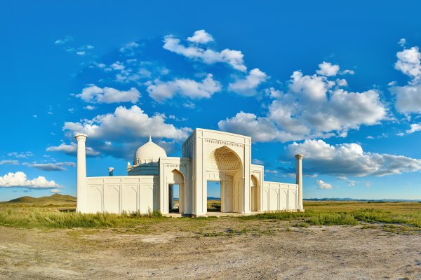 Казахстан мавзолей Арыстан баба