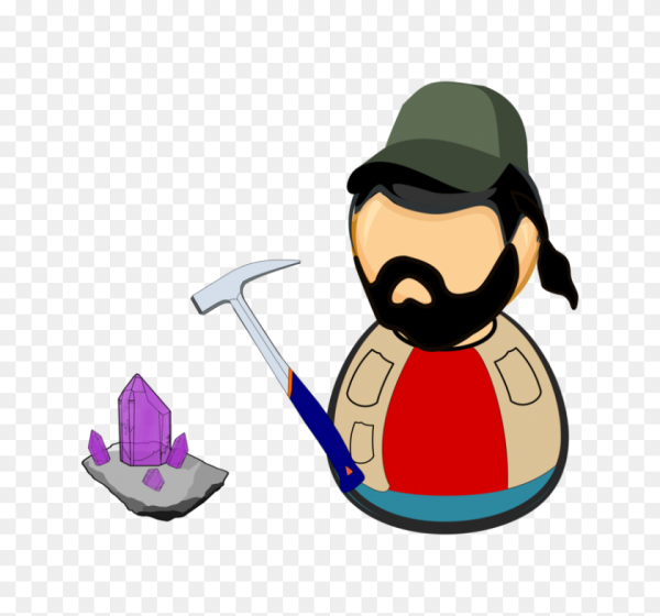 Геолог вектор