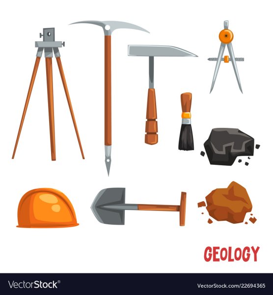 Инструменты геолога для детей