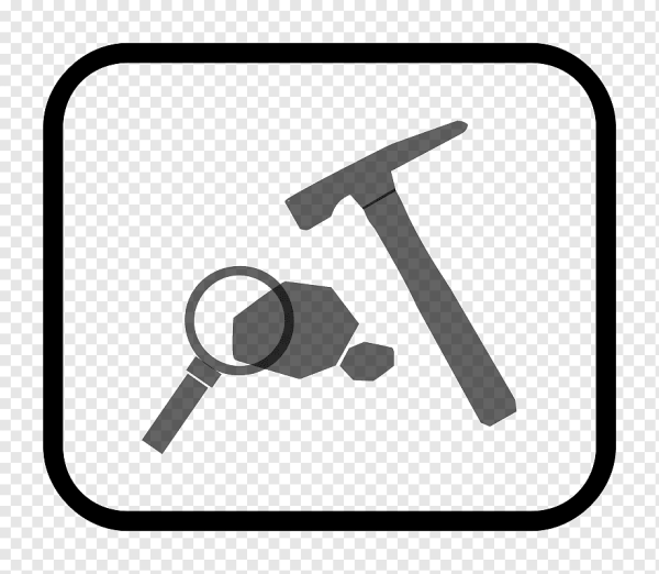 Символ геологического молотка