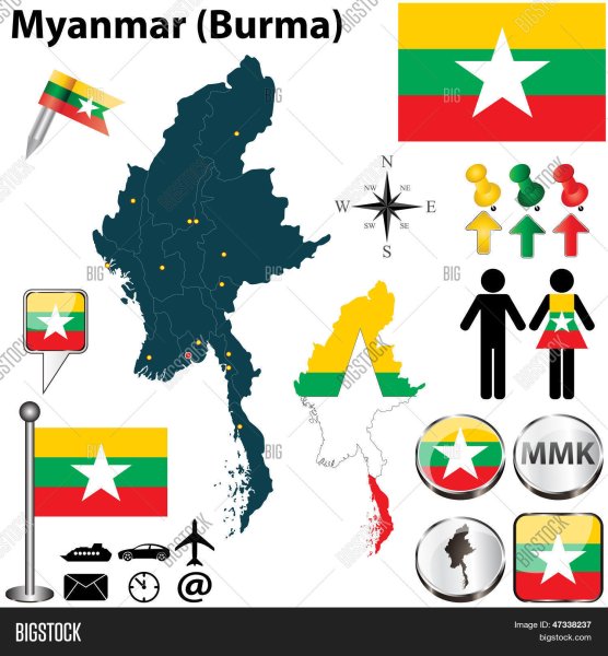 Храмовый комплекс Шведагон в Мьянме