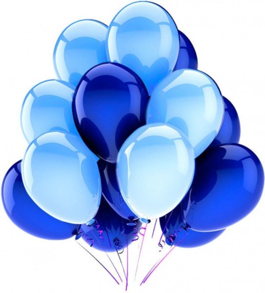 Голубые шары