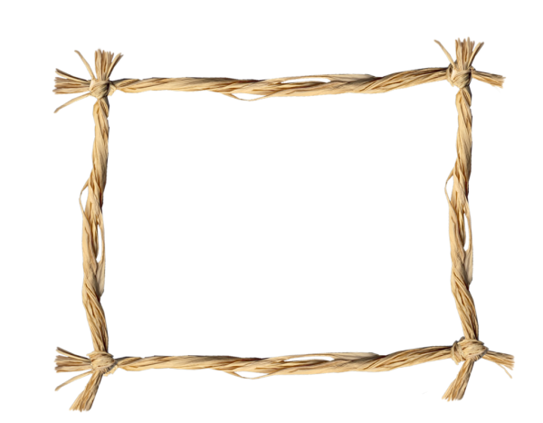 Плетеная рамка