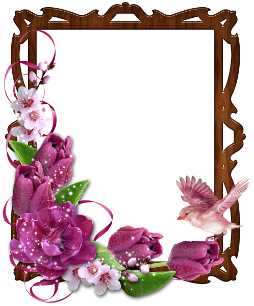 Цветочная рамка