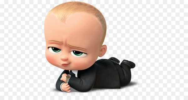 Босс молокоотсос на белом фоне