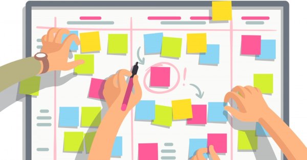 Управление проектами вектор