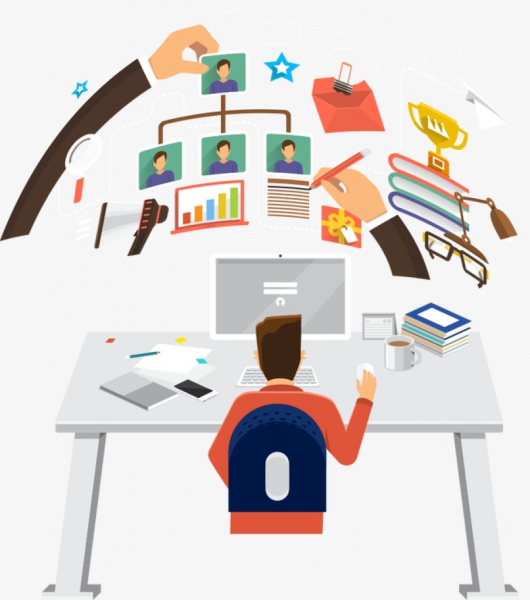 Работа иллюстрация