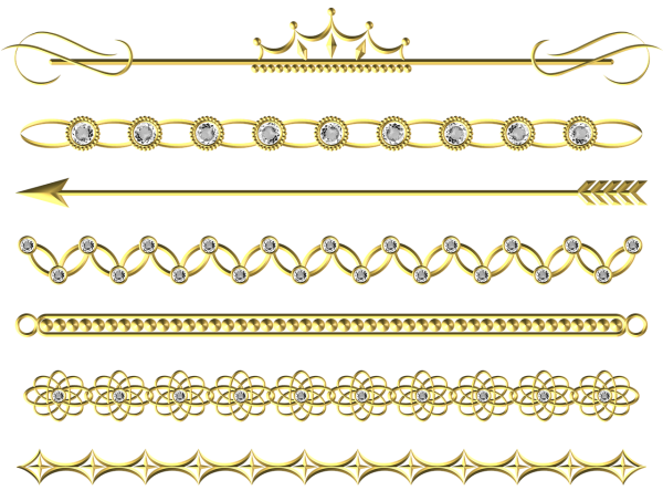 Декоративные линии для текста