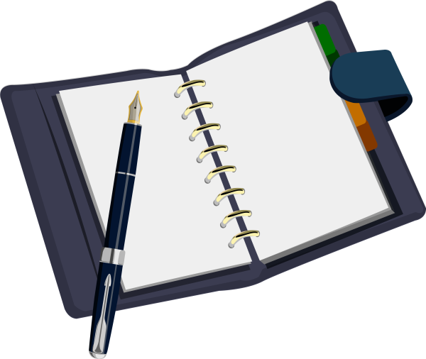 Ежедневник без фона