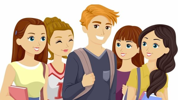 Подросток иллюстрация