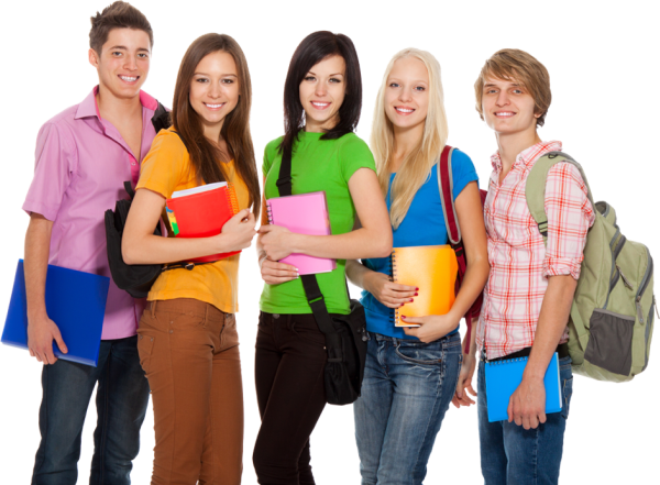 Студент без фона