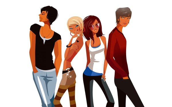 Подросток рисунок