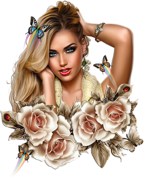 Девушка клипарт