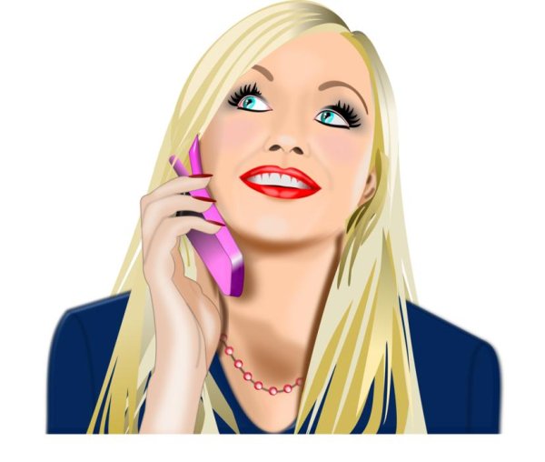 Девушка рисунок на прозрачном фоне