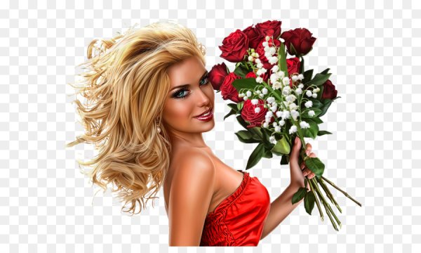 Красивая женщина