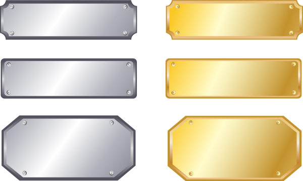 Табличка для надписи