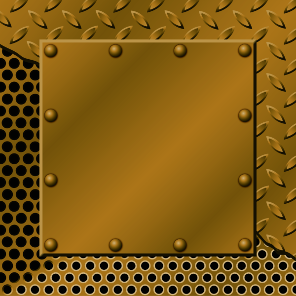 Металлический фон с заклепками