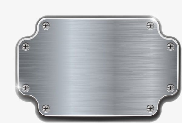 Таблички металлические с надписями