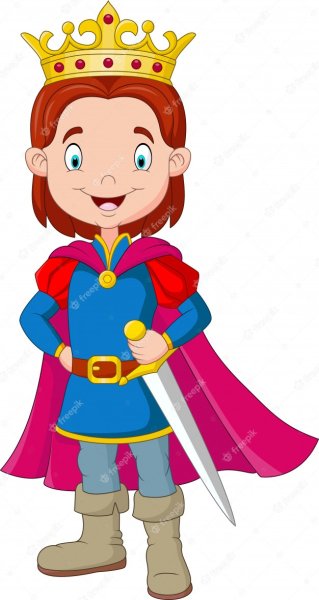 Мальчик принц мультяшный