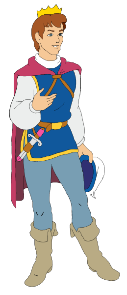 Принц дитя для детей мультяшный