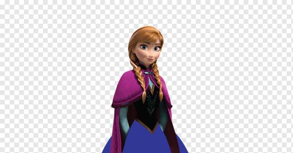 Анна Холодное сердце на белом фоне