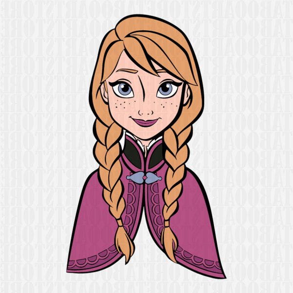 Анна и Эльза вектор