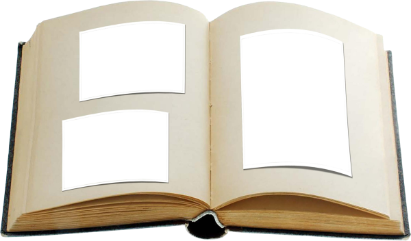 Фотоальбом раскрытый