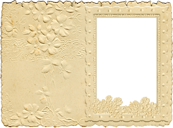 Винтажные бумажные рамки