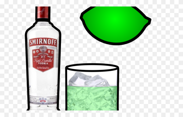 Штамп клипарт водка