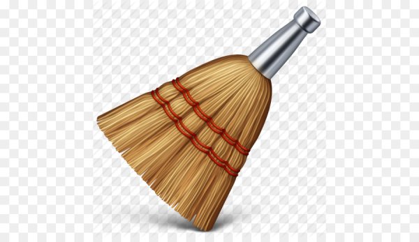 Метла нарисованная