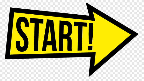 Старт на прозрачном фоне