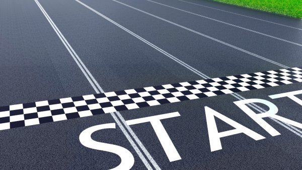 Финиш на дороге