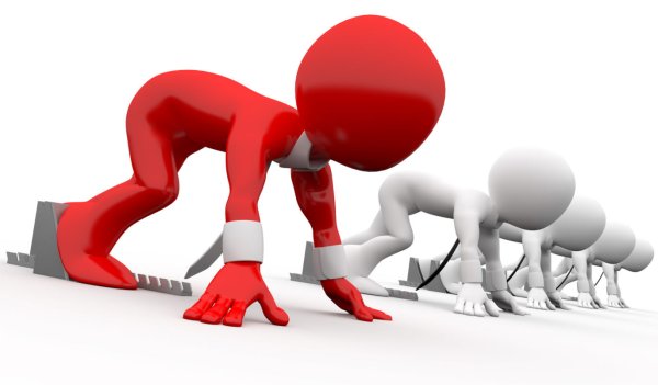 Белые и красные человечки