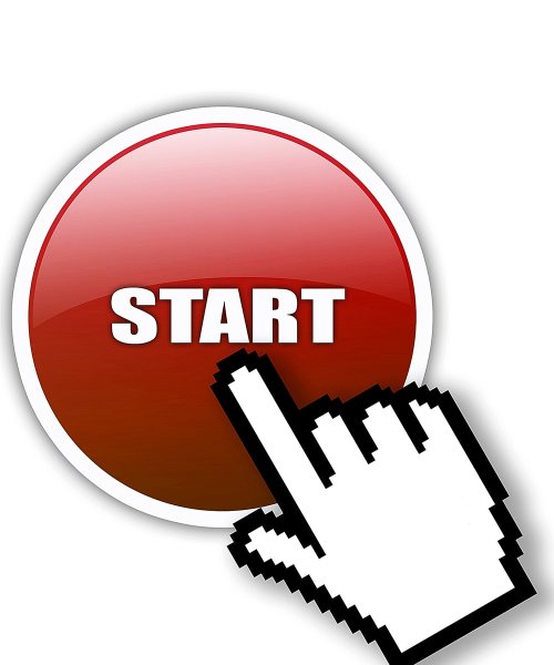 Нажатие на кнопку старта