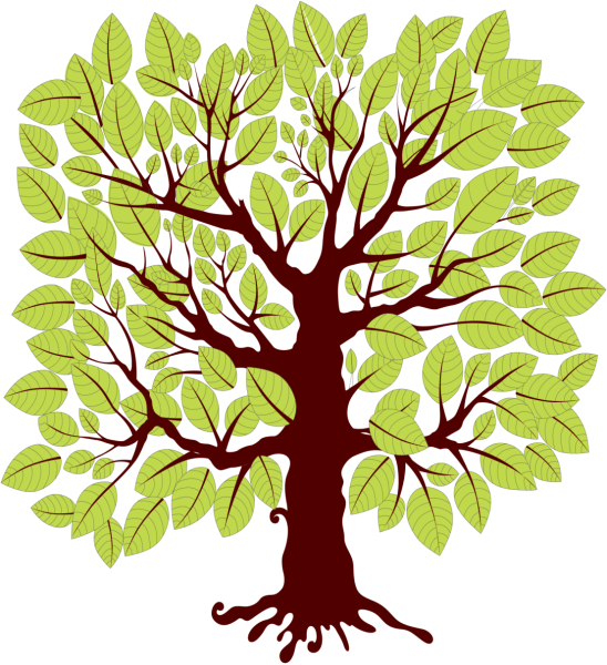 Листочки деревьев