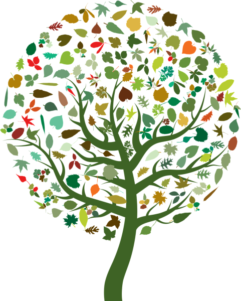 Стилизованные деревья