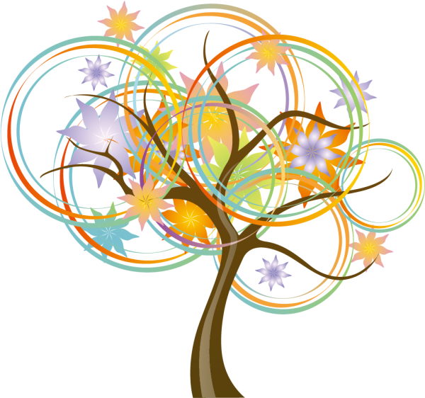 Дерево знаний на прозрачном фоне