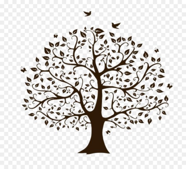 Ветвистое дерево Графика