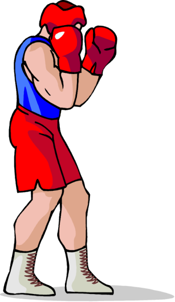 Нарисовать боксера