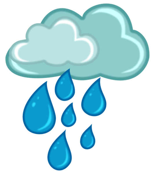 Дождь на прозрачном фоне